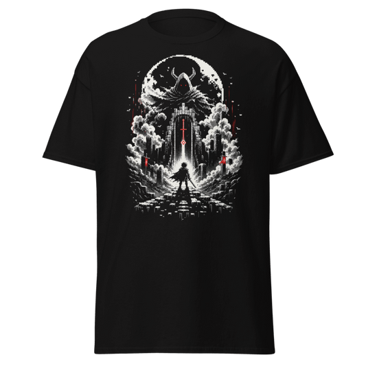 Koszulka T-Shirt Rizer z nadrukiem, biała, wygodny t-shirt z graficznym wzorem na przodzie, casualowy styl.