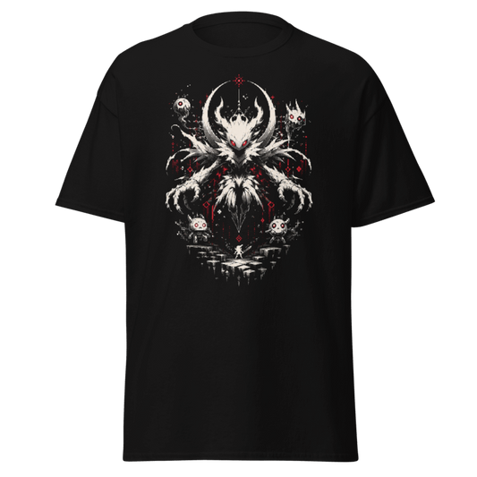 Koszulka T-Shirt Rizer z nadrukiem, czarna, miękka bawełna, casualowy styl, widoczny nadruk na piersi